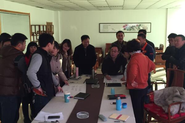 天辰恒正精益生產推進討論制定戰略地圖